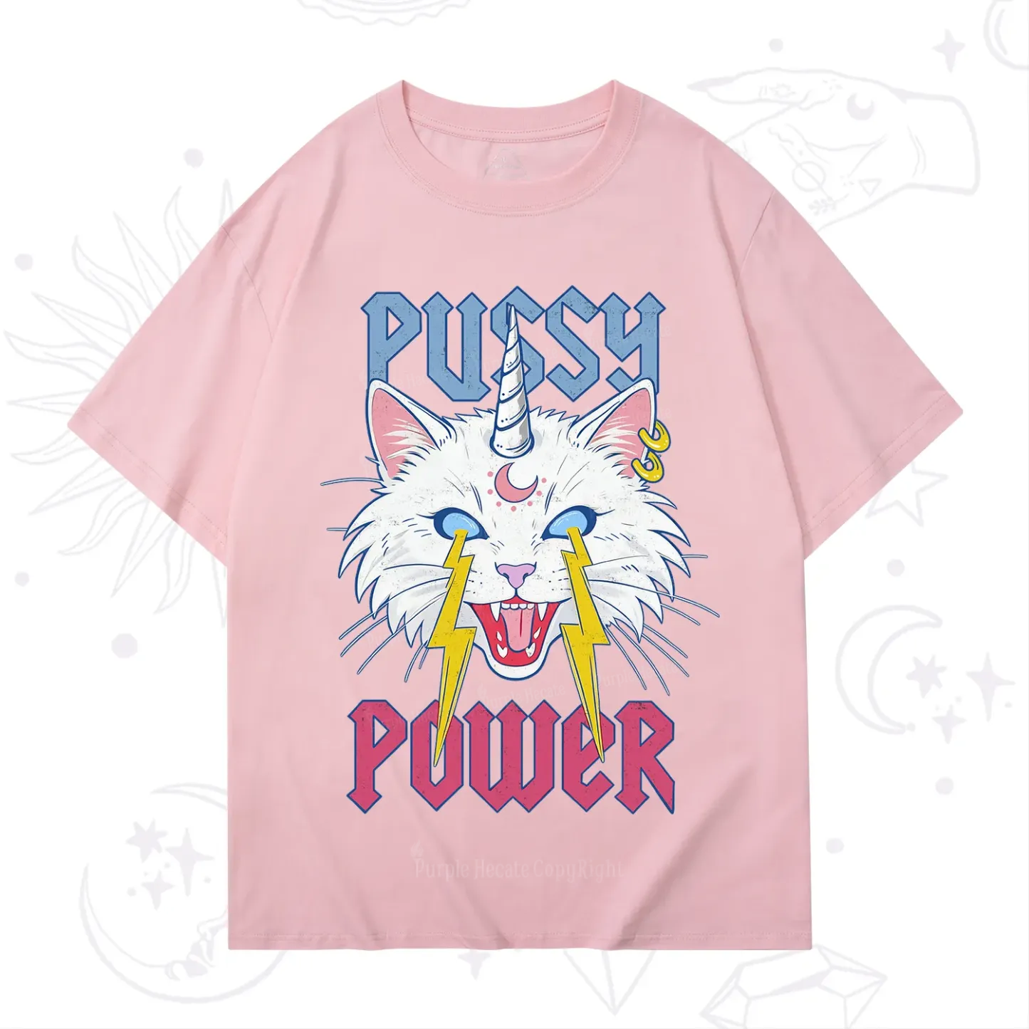 Purplehecate Pussy Power T-Shirt