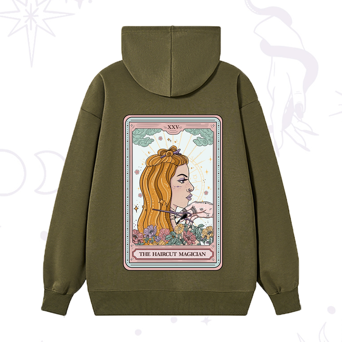 Purplehecate The Haircut Magician Tarot Hoodie