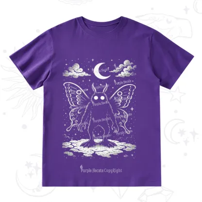 Purplehecate Celestial Cryptid Mothman T-Shirt