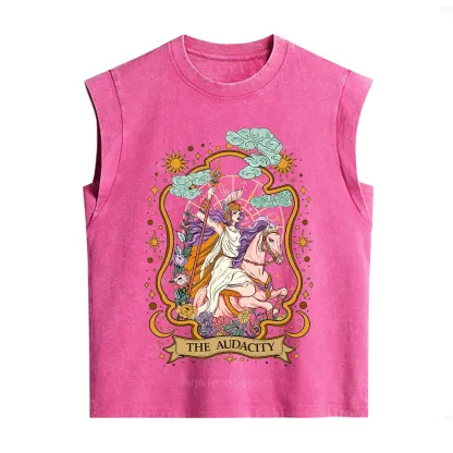 Purplehecate The Audacity Goddess Vintage Washed Tank