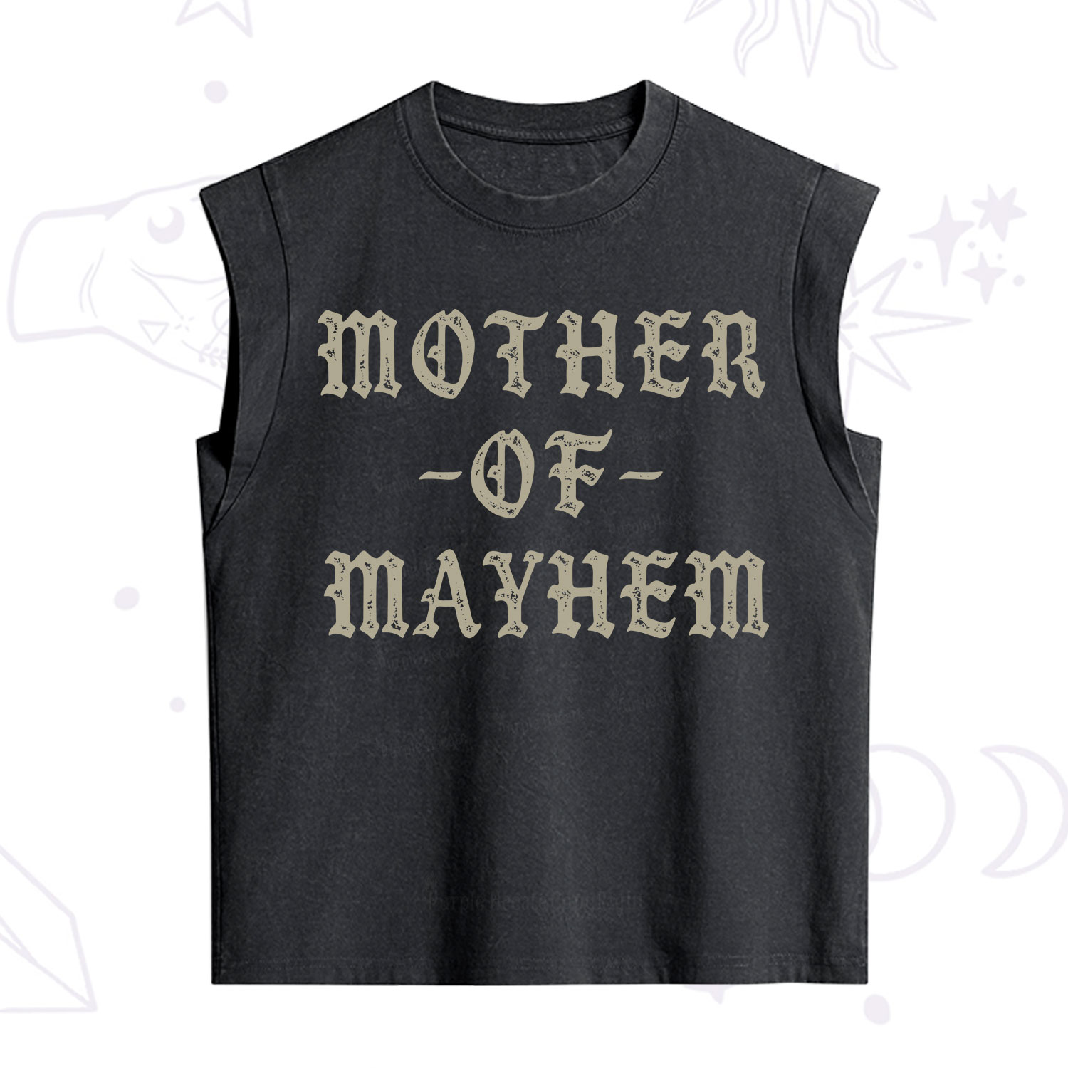Purplehecate Mother of Mayhem Vintage Washed Tank