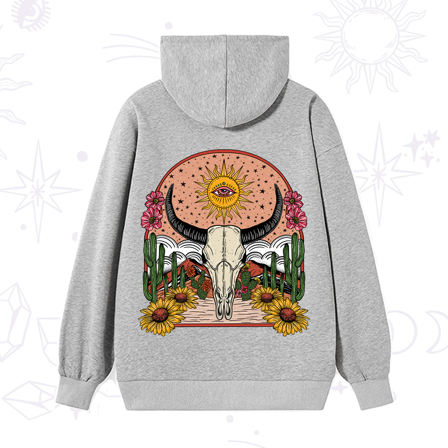 Purplehecate Desert Bloom Hoodie
