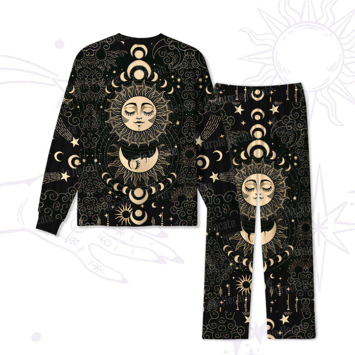 Purplehecate Lunar Eclipse Pajamas