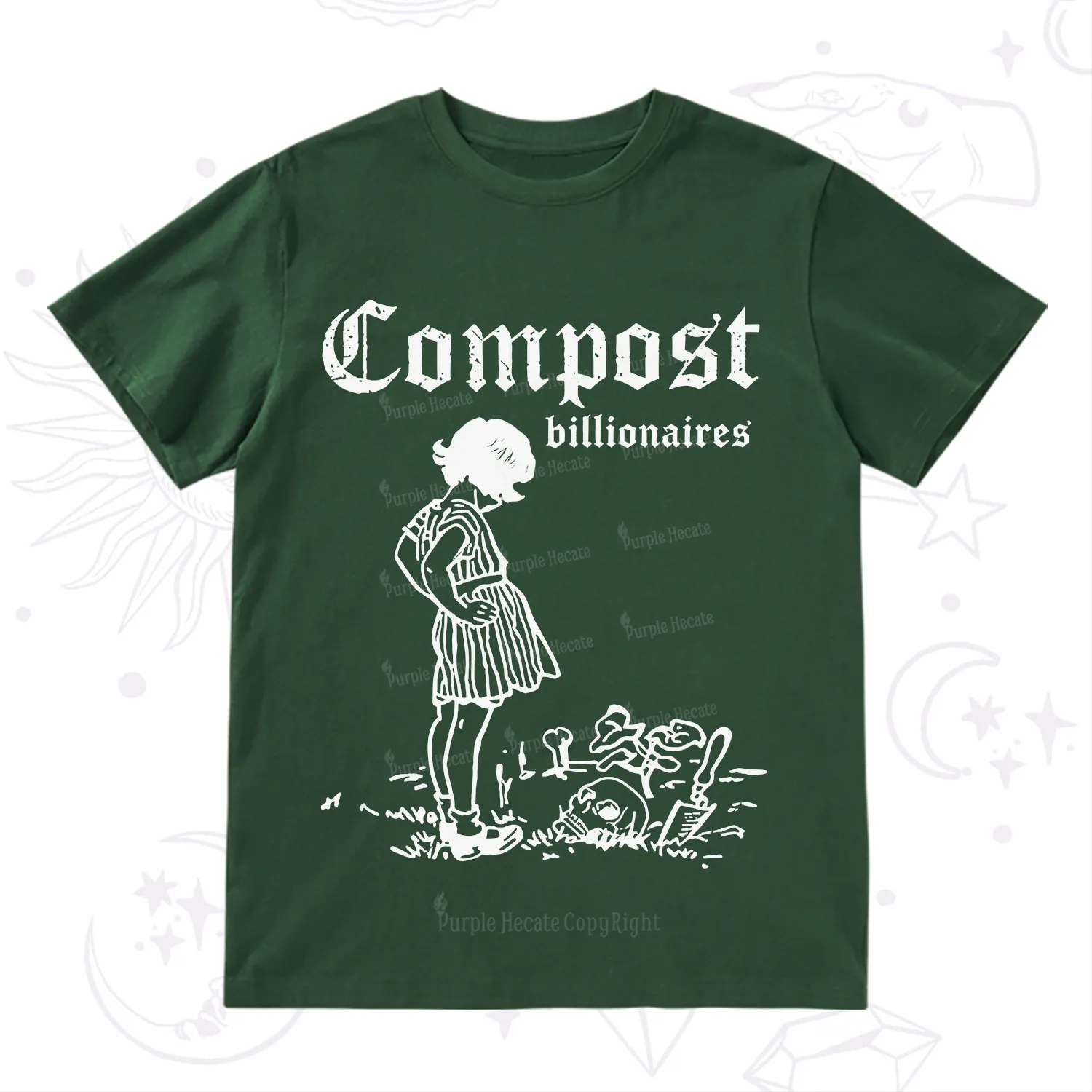 Purplehecate Compost the Greed T-Shirt