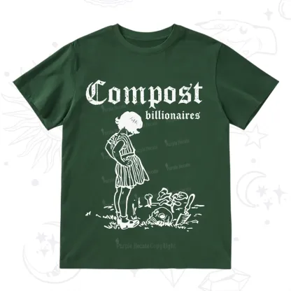 Purplehecate Compost the Greed T-Shirt