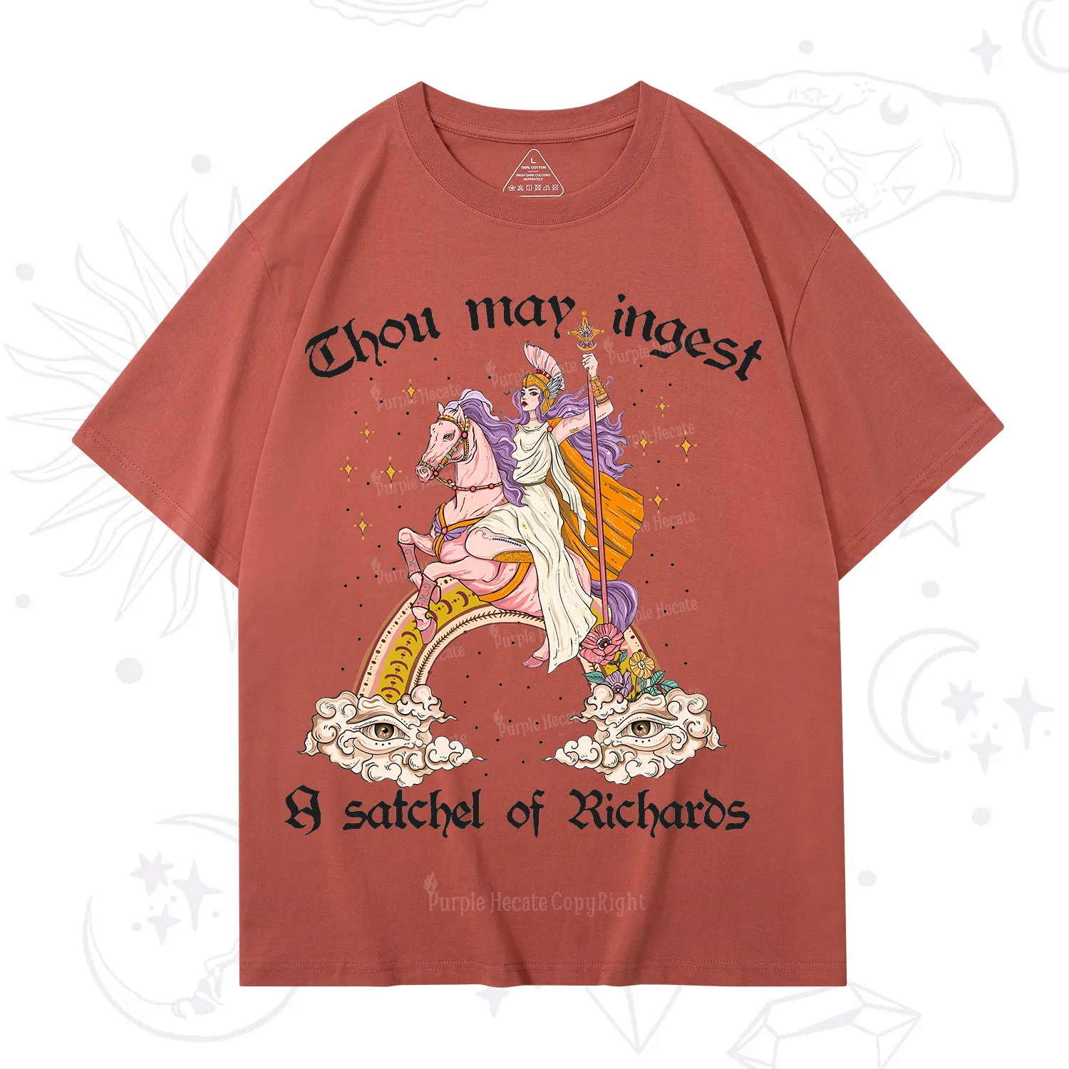 Purplehecate Thou may ingest a satchel of Richards T-Shirt