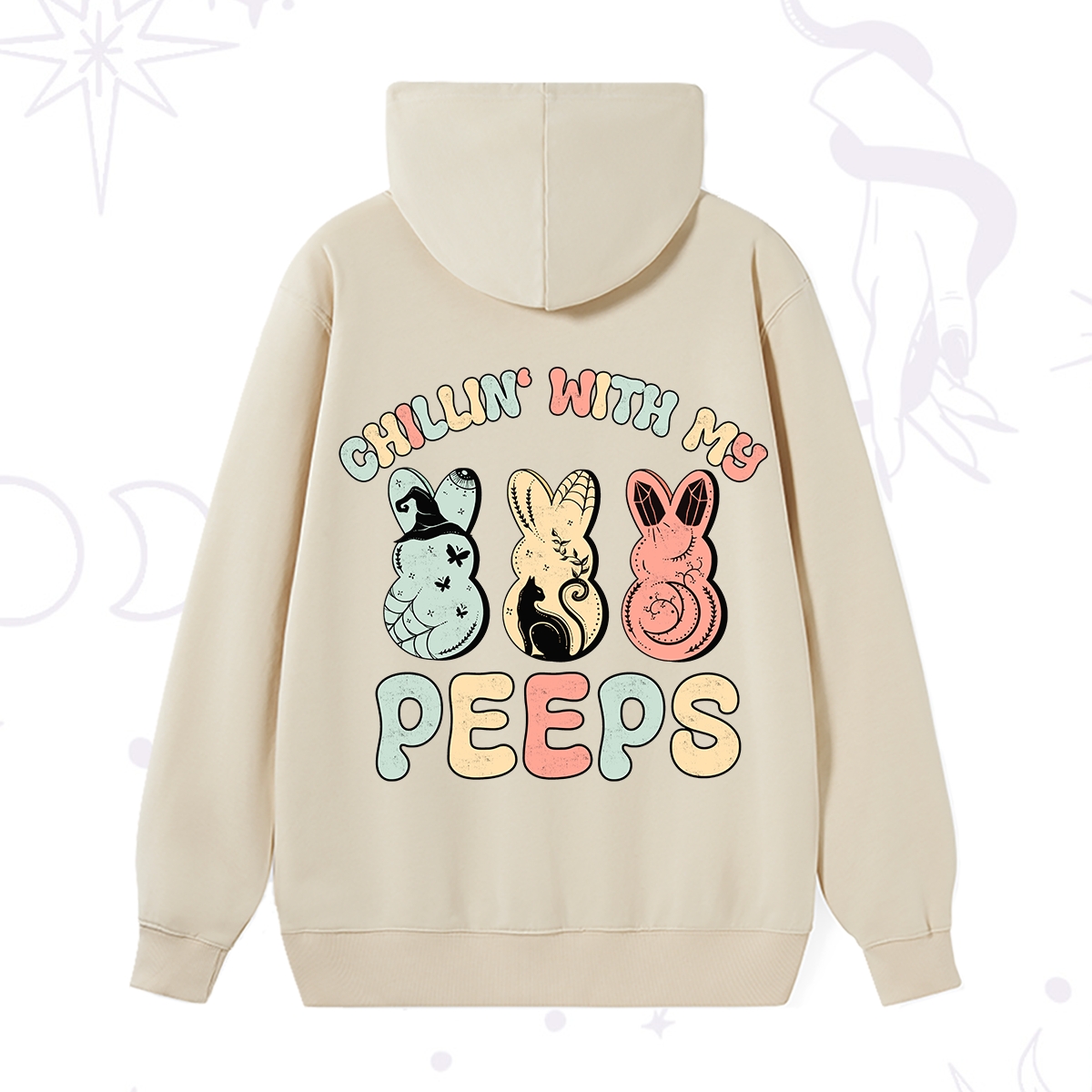 Purplehecate Chillin With My Peeps Hoodie