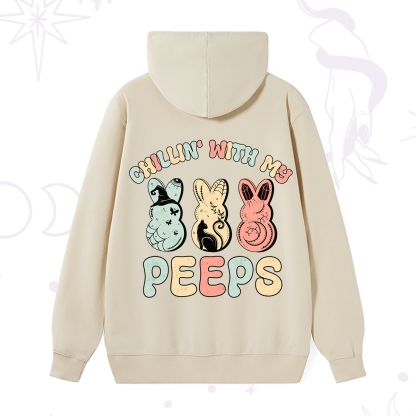 Purplehecate Chillin With My Peeps Hoodie
