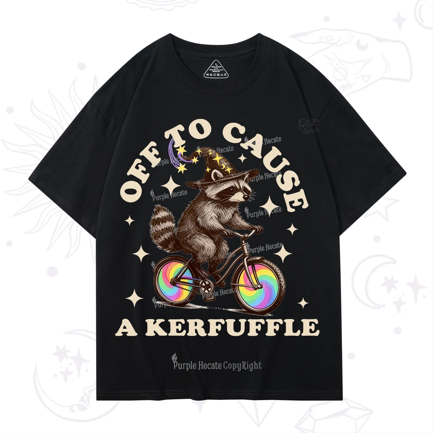 Purplehecate Off To Cause A Kerfuffle T-Shirt