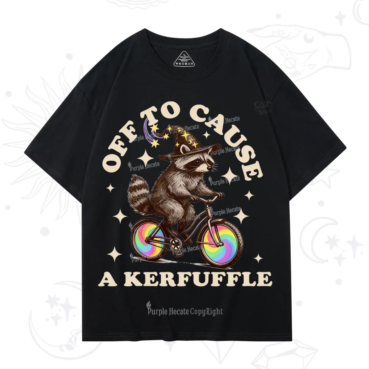 Purplehecate Off To Cause A Kerfuffle T-Shirt