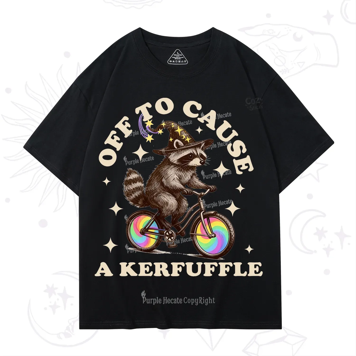 Purplehecate Off To Cause A Kerfuffle T-Shirt