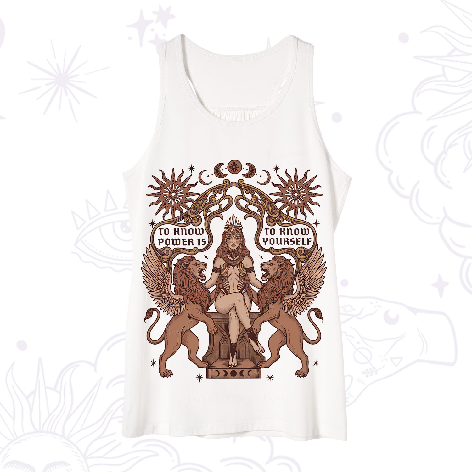 Purplehecate Awakening of Power and Self-Knowledge Tank