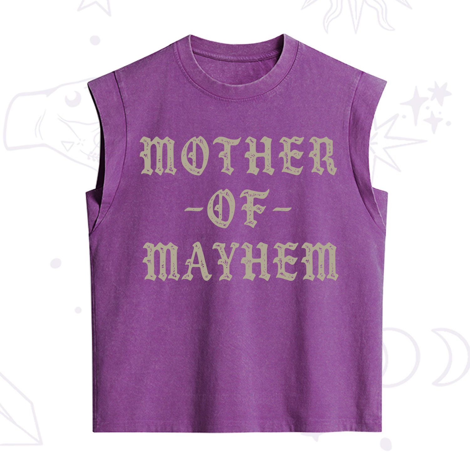 Purplehecate Mother of Mayhem Vintage Washed Tank