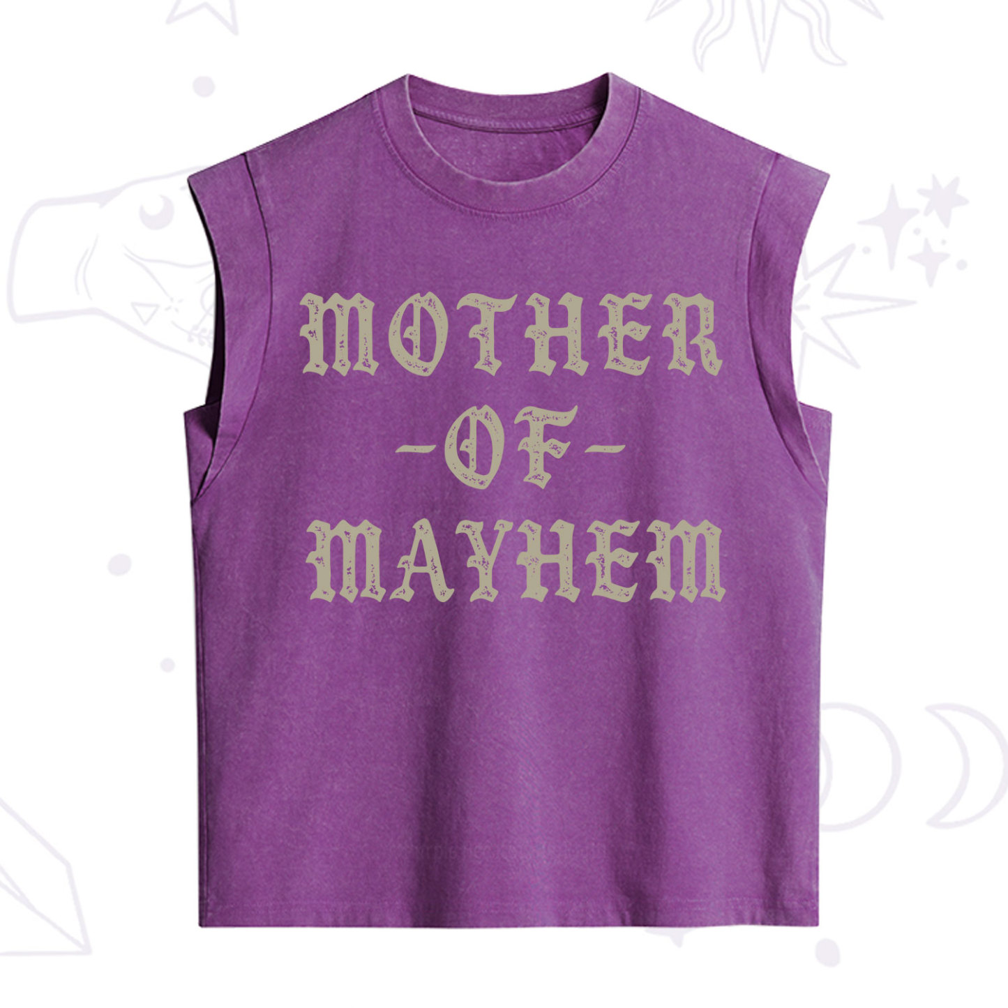 Purplehecate Mother of Mayhem Vintage Washed Tank