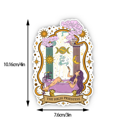 Purplehecate The High Priestess Goddess Sticker