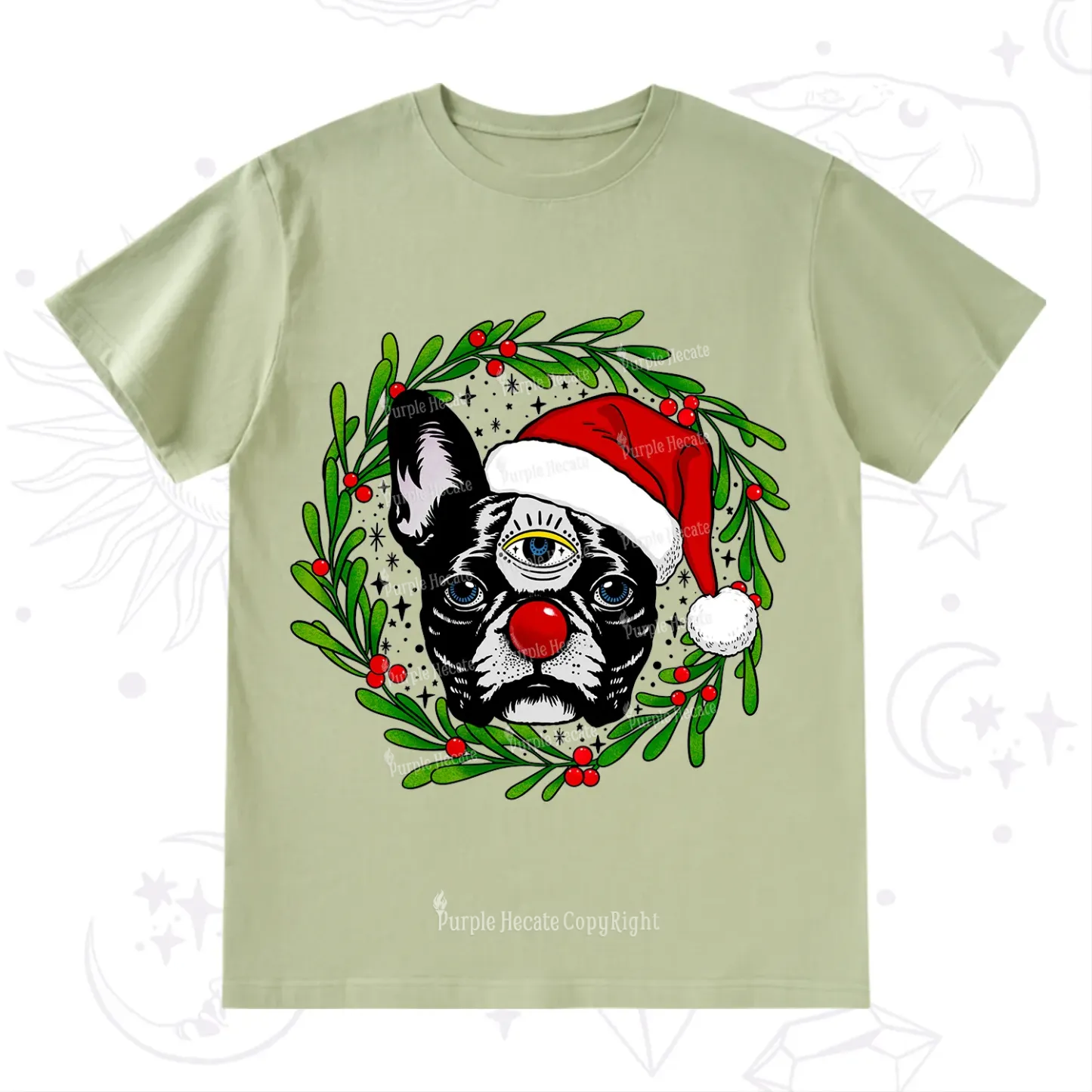 Purplehecate Like A Boss Christmas T-Shirt