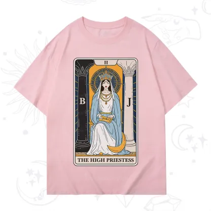 Purplehecate The High Priestess Tarot Card T-Shirt