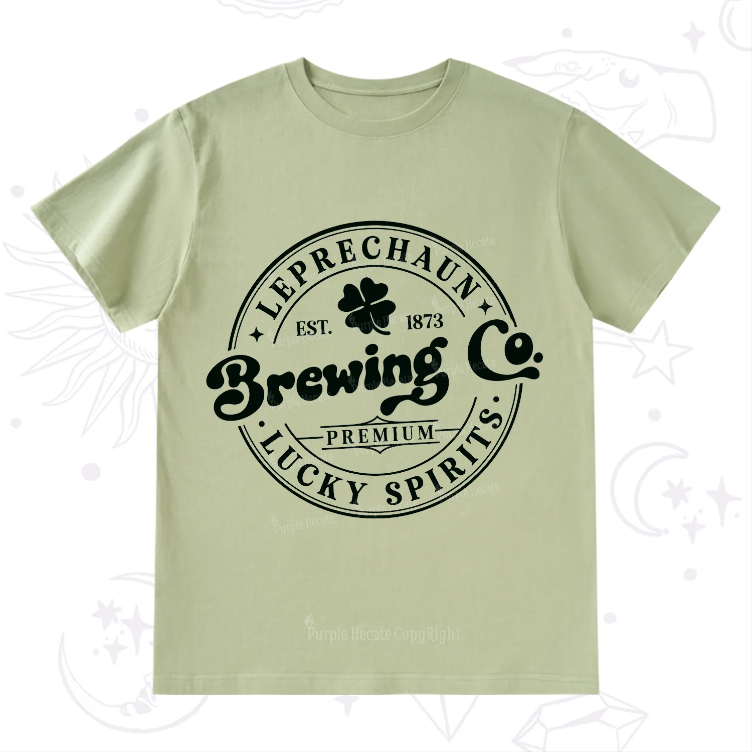 Purplehecate Leprechaun Brewing Co T-Shirt