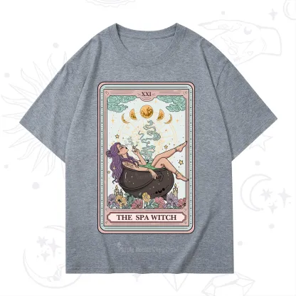 Purplehecate The Spa Witch Tarot Card T-Shirt