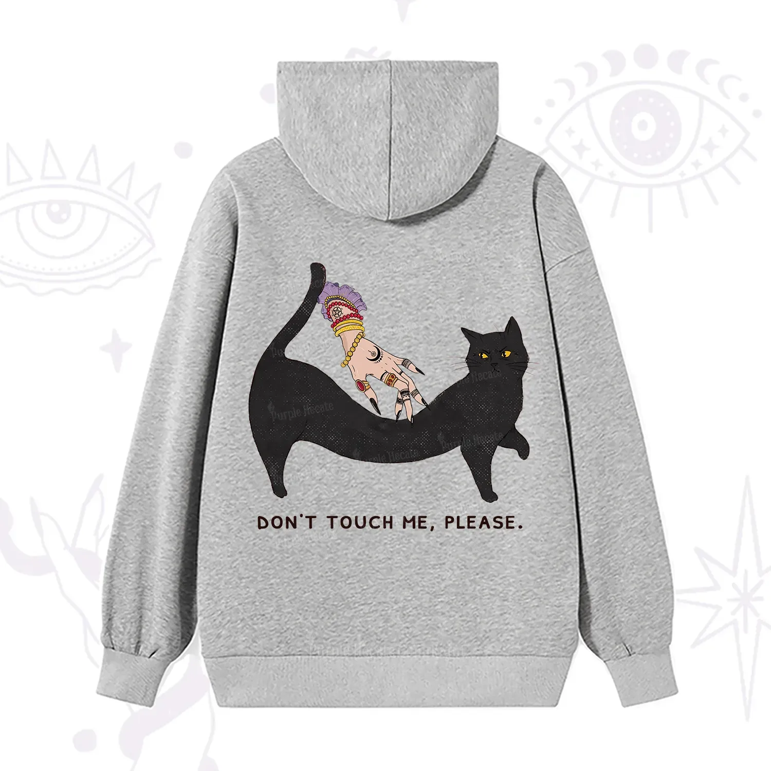 Purplehecate Don't Touch Me Hoodie