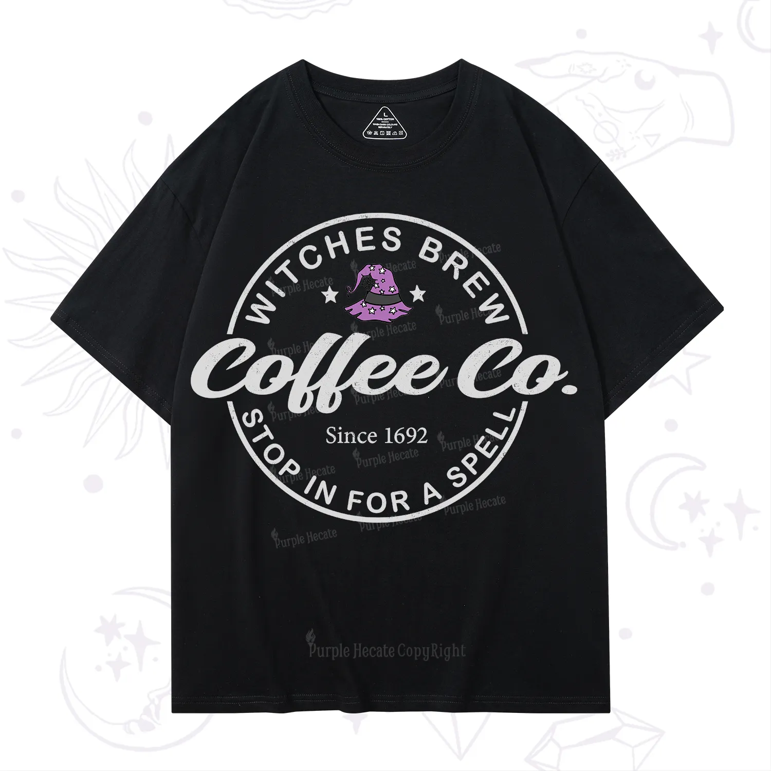 Purplehecate Witches Brew Coffee Co T-Shirt