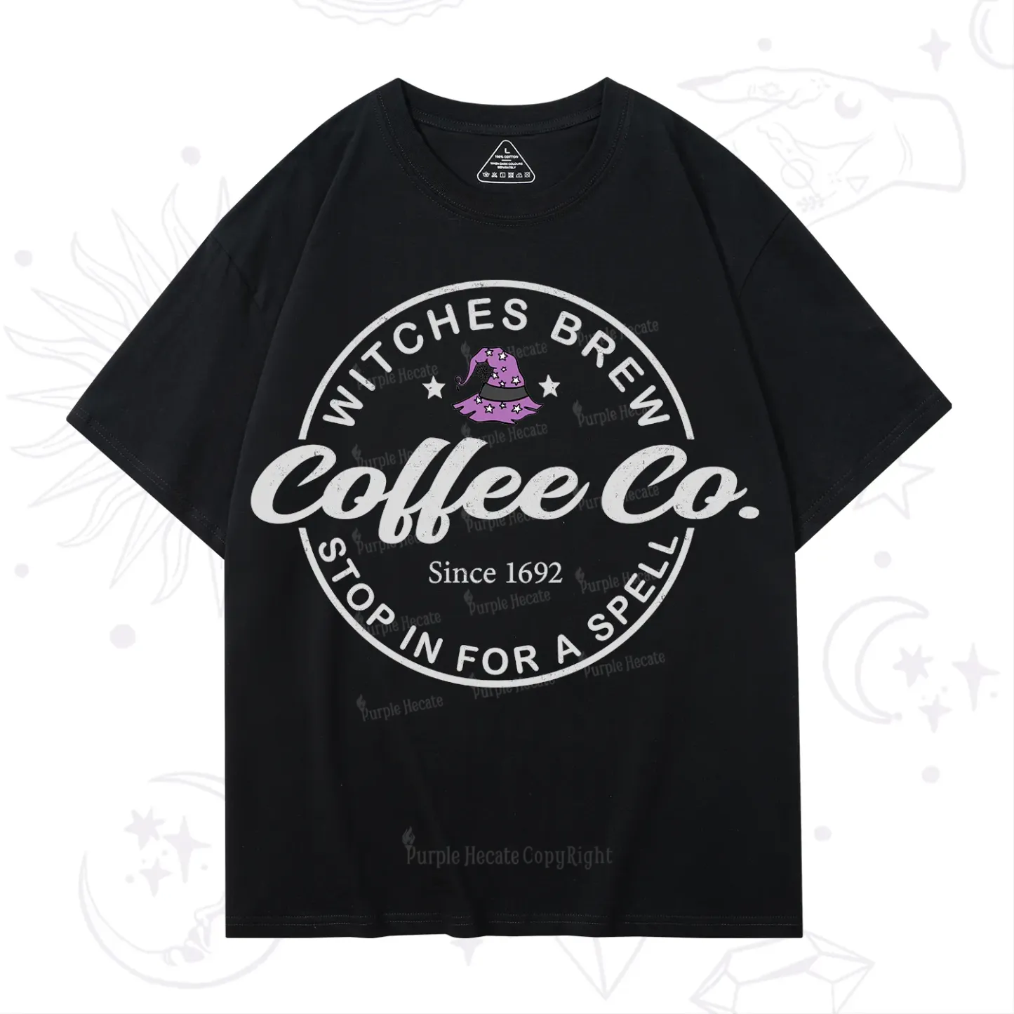 Purplehecate Witches Brew Coffee Co T-Shirt