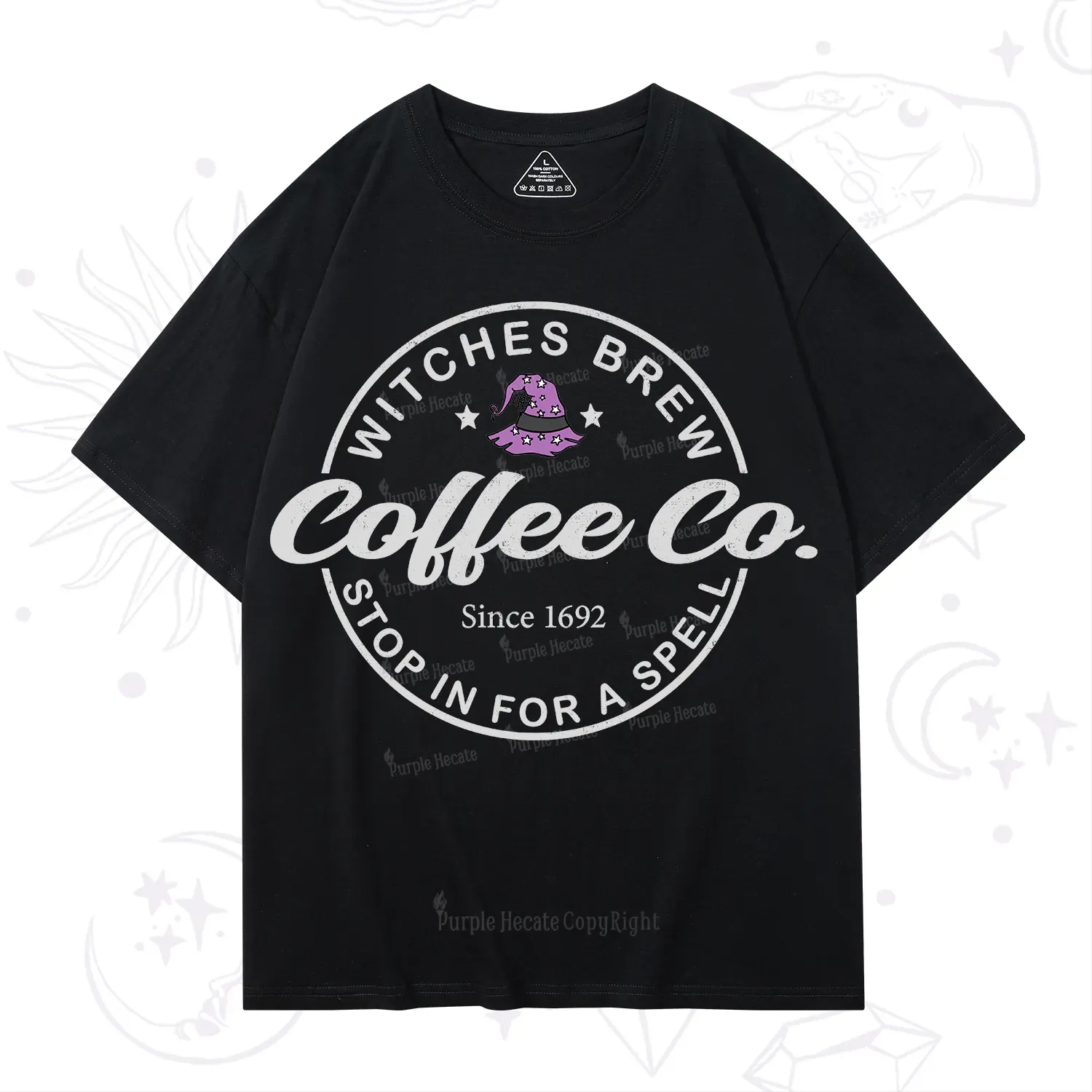 Purplehecate Witches Brew Coffee Co T-Shirt