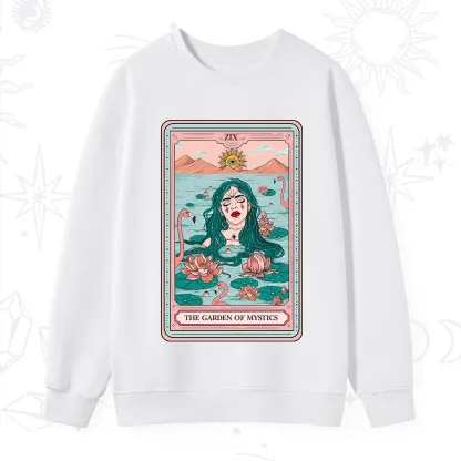 Purplehecate The Garden Of Mystics Tarot Sweatshirt