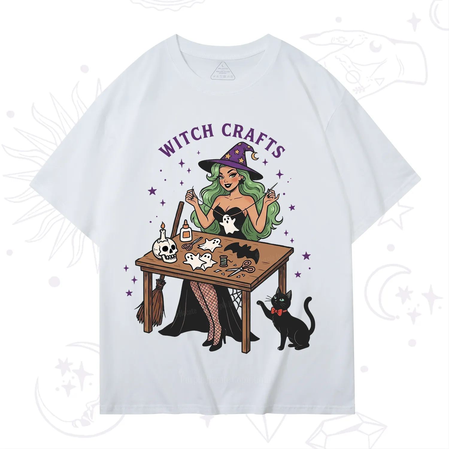 Purplehecate Quirky Witch Crafts T-Shirt