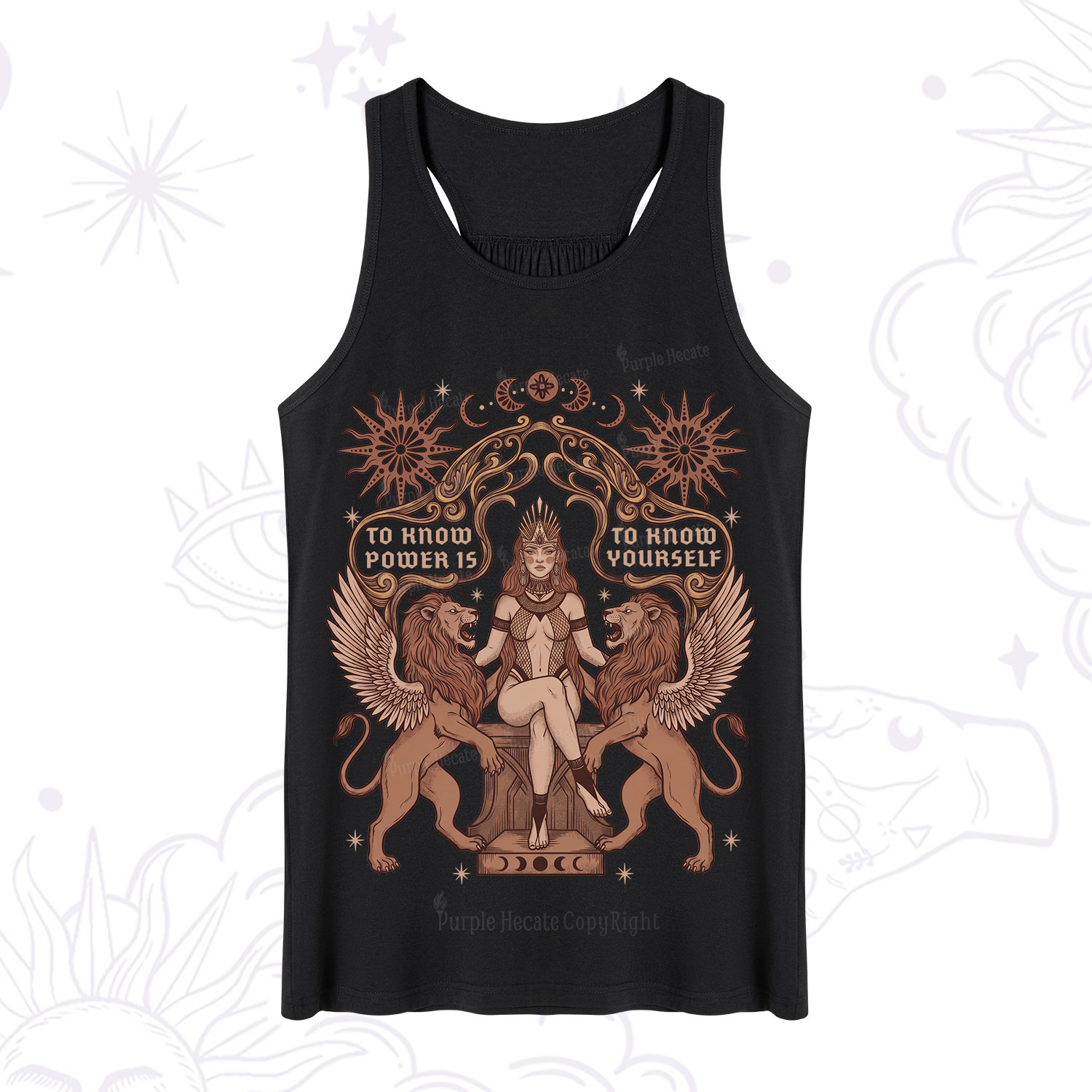 Purplehecate Awakening of Power and Self-Knowledge Tank