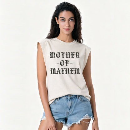 Purplehecate Mother of Mayhem Vintage Washed Tank
