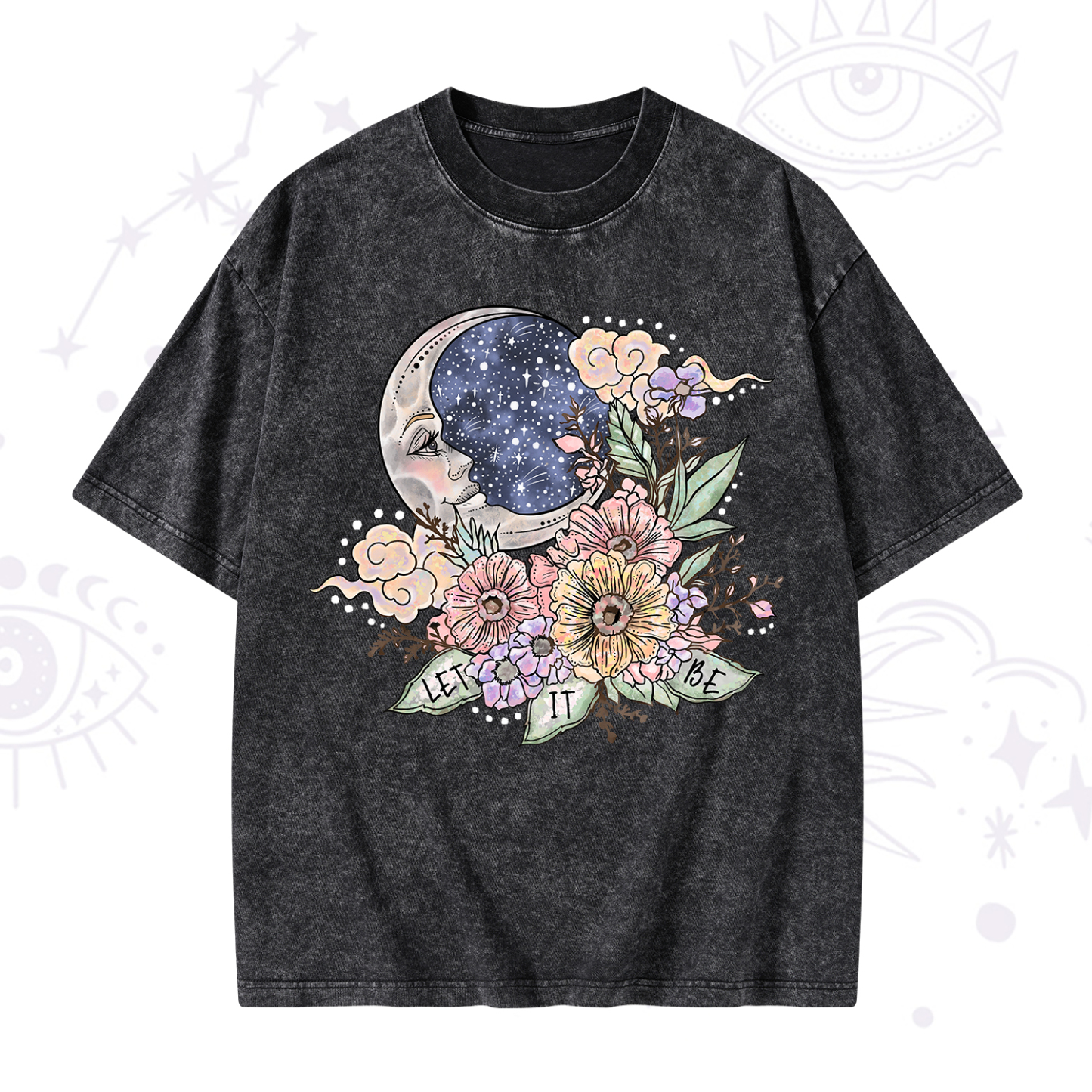 Magic Purplehecate Let It Be Washed T-Shirt