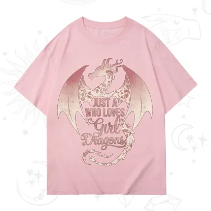 Purplehecate Just A Girl Who Loves Dragons T-Shirt
