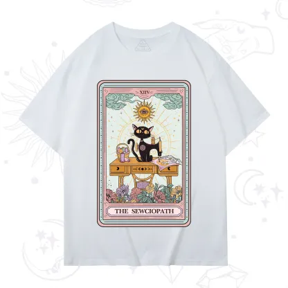 Purplehecate The Sewciopath Tarot Card T-Shirt