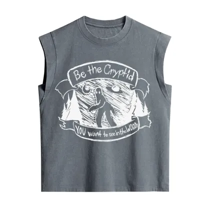 Purplehecate Be the Cryptid Vintage Washed Tank