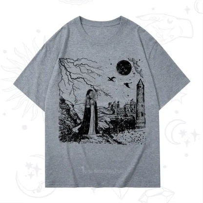 Purplehecate Black Moon Witch Spell Casting T-Shirt