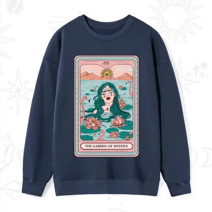 Purplehecate The Garden Of Mystics Tarot Sweatshirt
