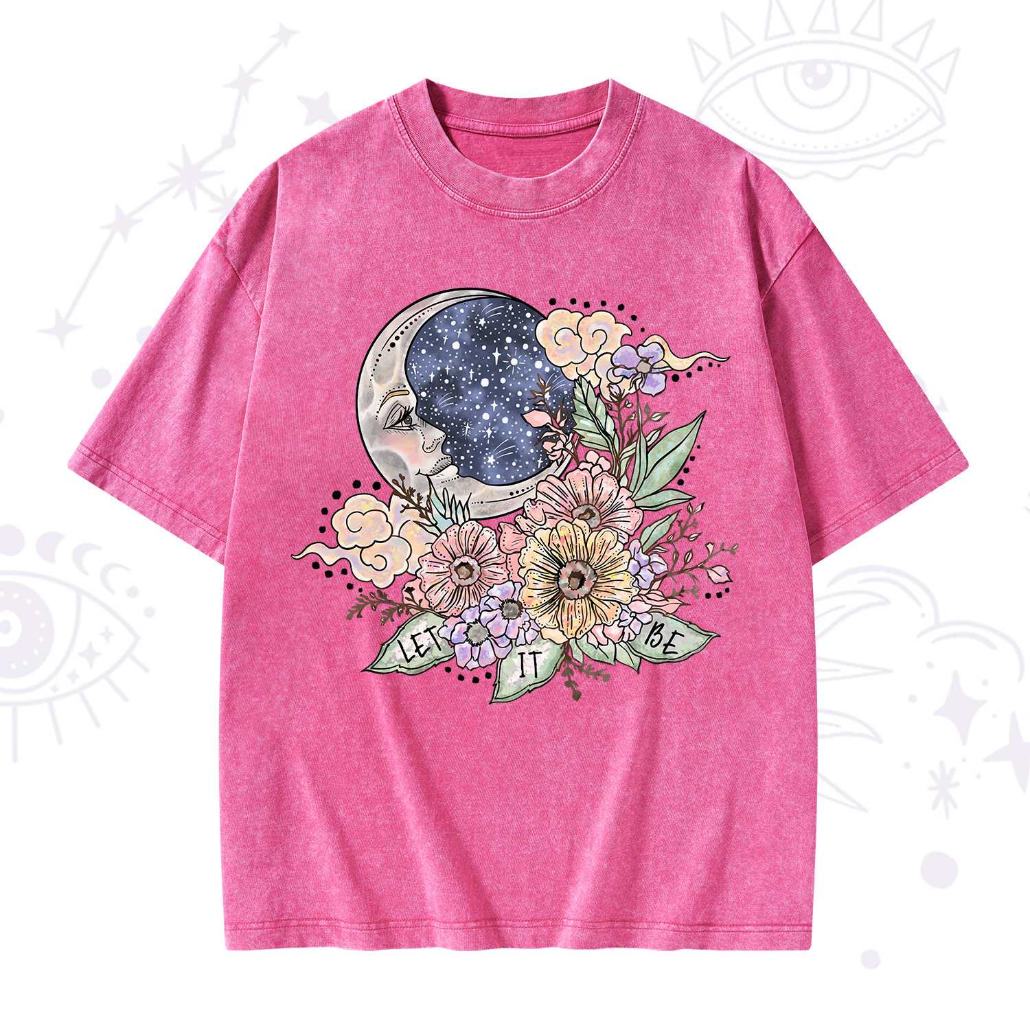 Purplehecate Let It Be Washed T-Shirt