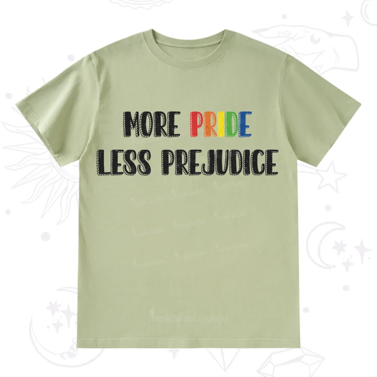 Purplehecate More Pride Less Prejudice T-Shirt