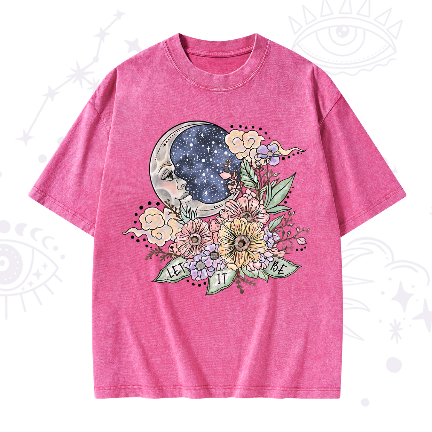Purplehecate Let It Be Washed T-Shirt