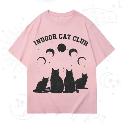 Purplehecate Indoor Cat Club T-Shirt