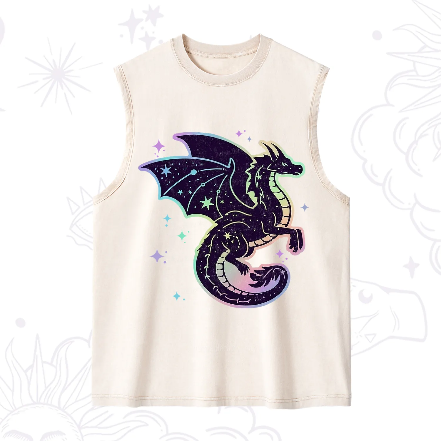 Purplehecate Celestial Dragon Washed Tank