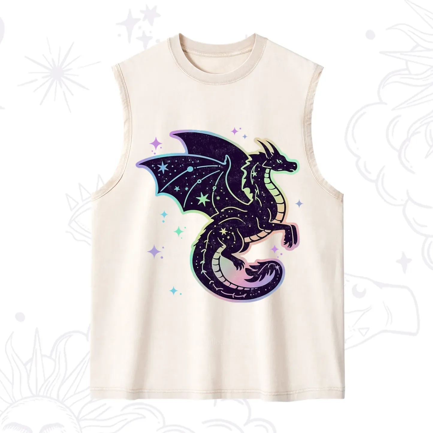 Purplehecate Celestial Dragon Washed Tank