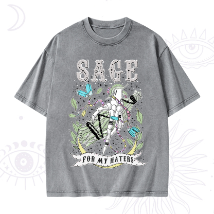 Purplehecate Sage For My Haters Washed T-Shirt