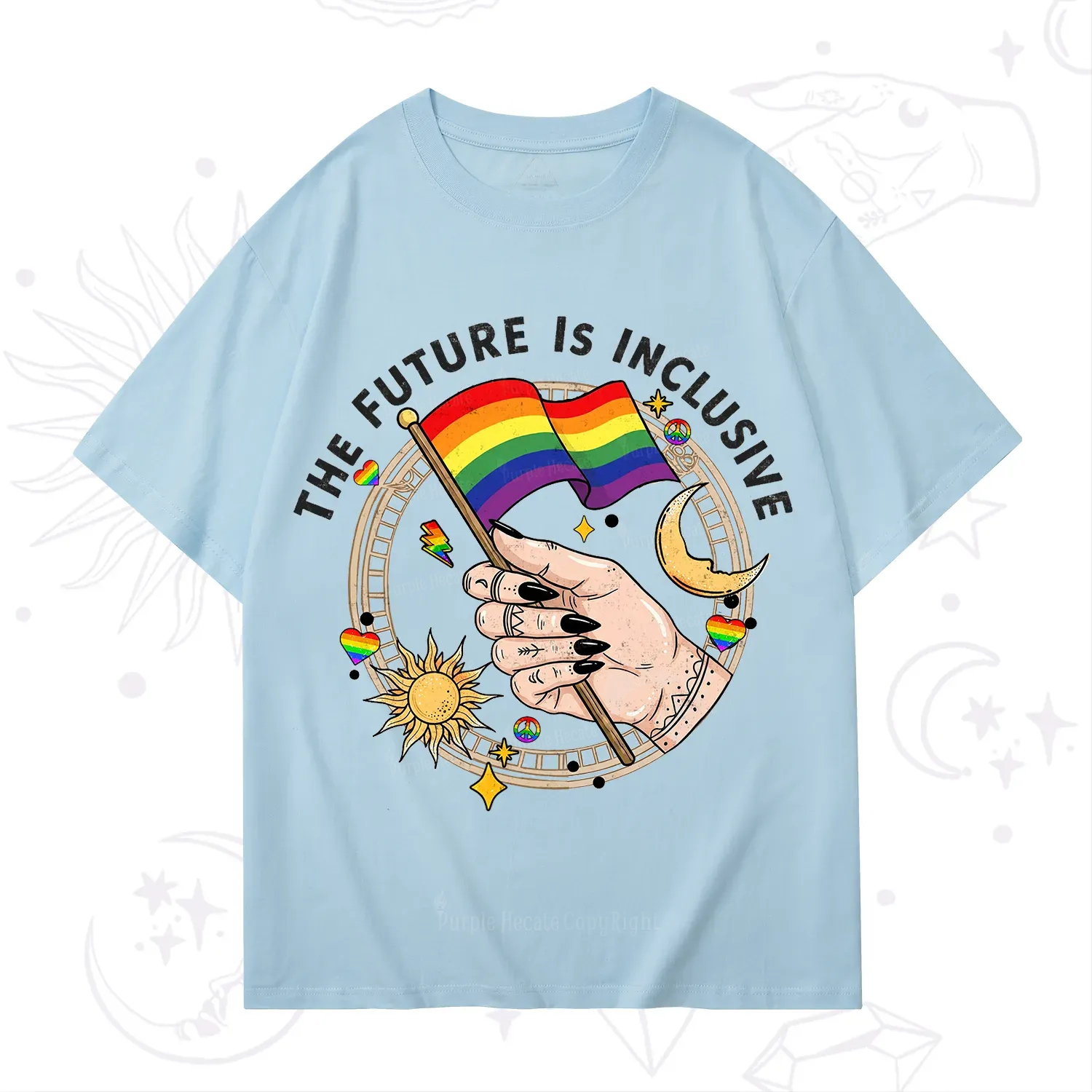 Purplehecate The Future Is Inclusive T-Shirt