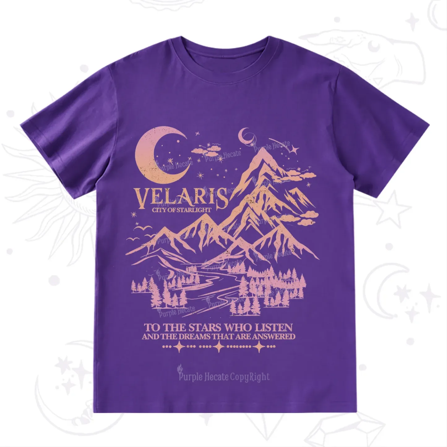 Purplehecate Echoes of the Hidden City T-Shirt