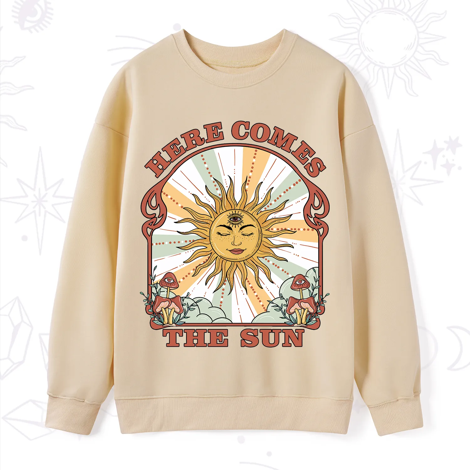 PurplehecateHere Comes The Sun Sweatshirt