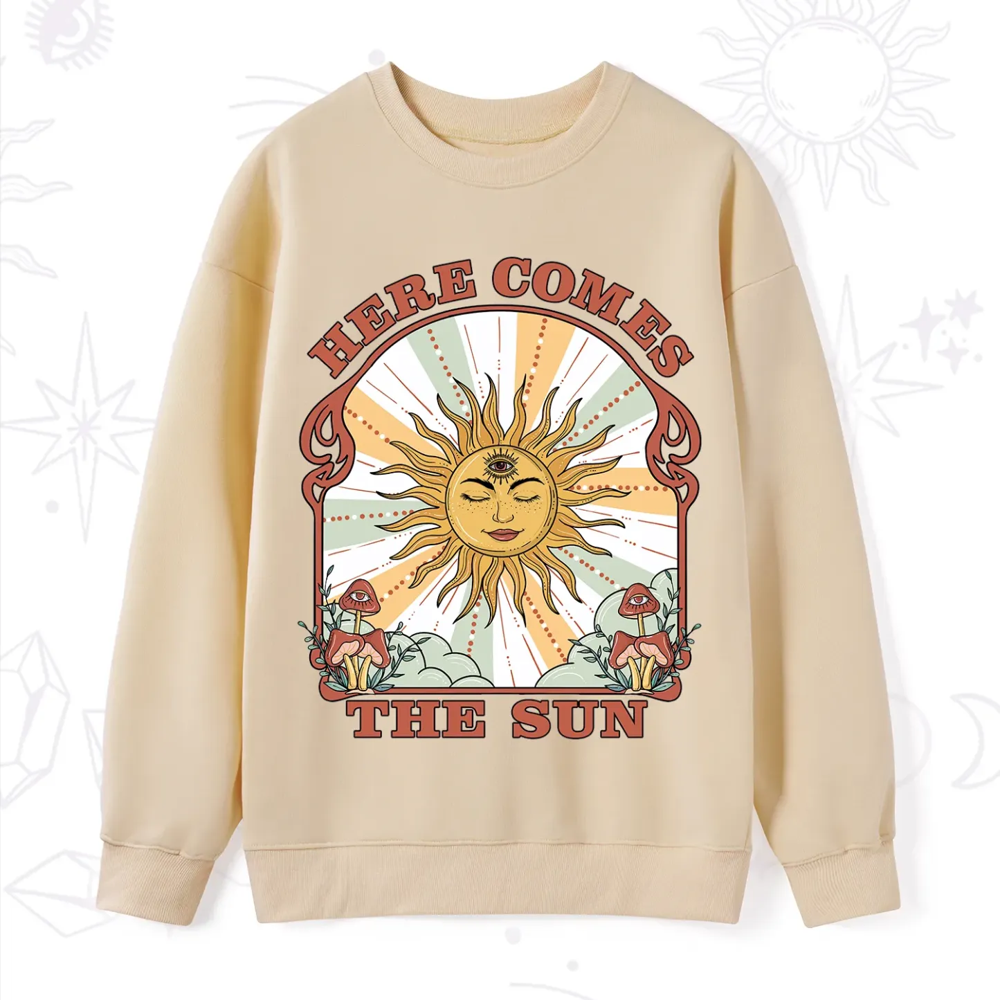 PurplehecateHere Comes The Sun Sweatshirt
