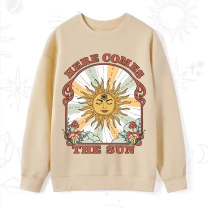 PurplehecateHere Comes The Sun Sweatshirt