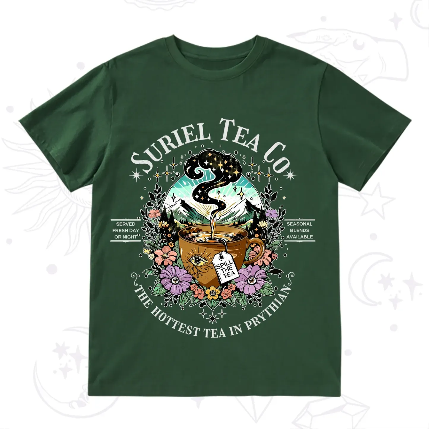 Purplehecate The Forest Tea Oracle T-Shirt